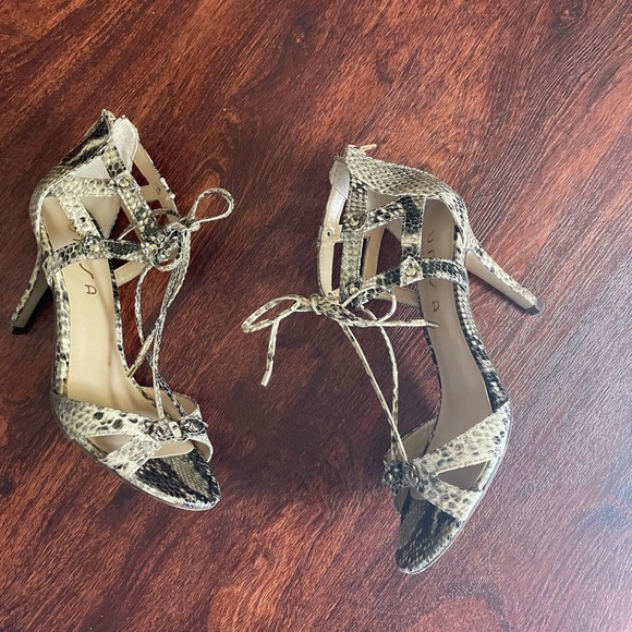 Animal Print Heeled Sandal - Picture 4 of 7